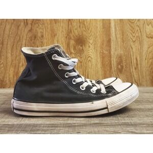 Converse All Star Hi Top Sneakers Womens Size 7.5 Black